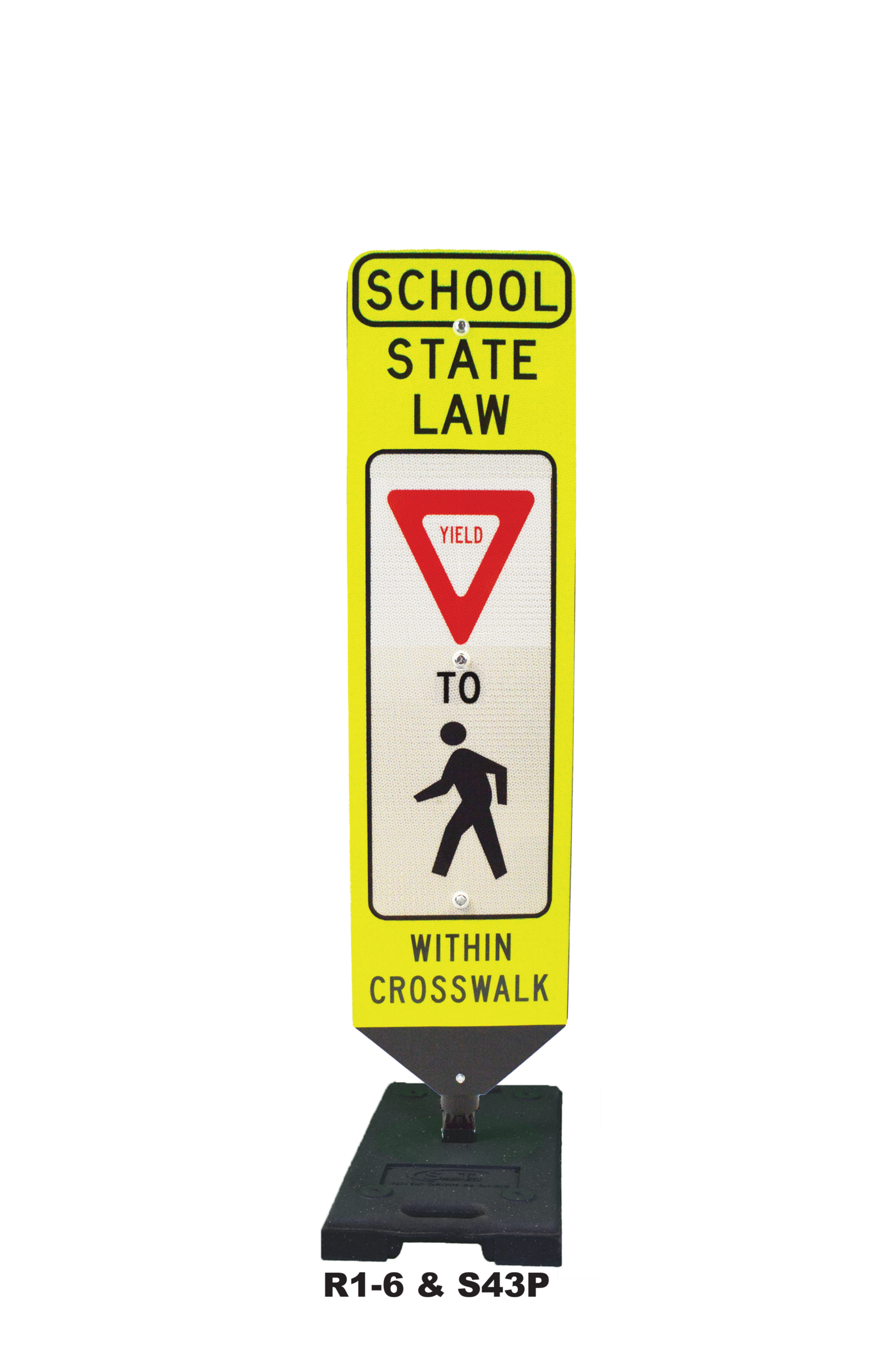 Shur-Flex® Portable In-Street Pedestrian Signs - Image 2