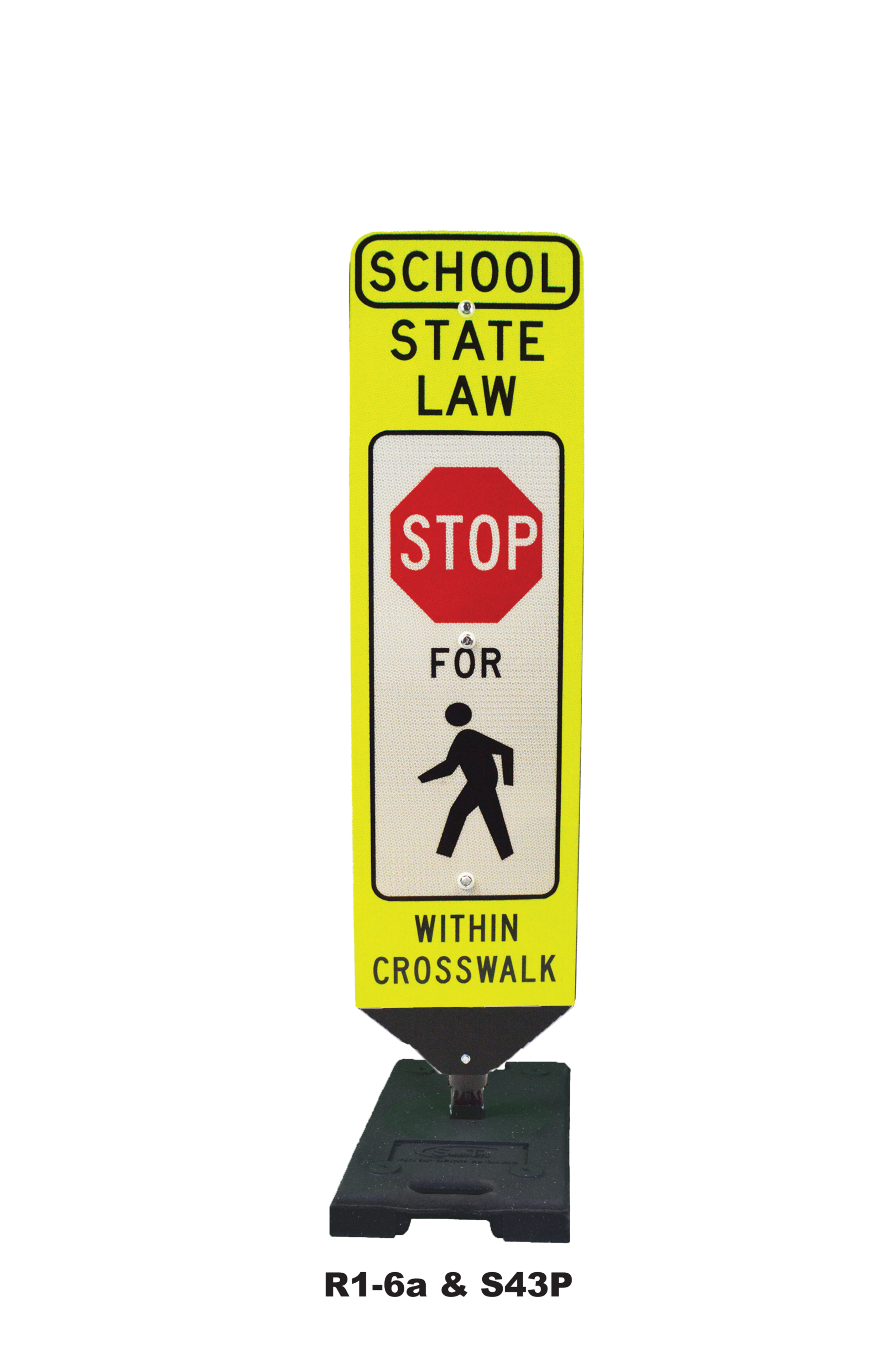 Shur-Flex® Portable In-Street Pedestrian Signs - Image 4