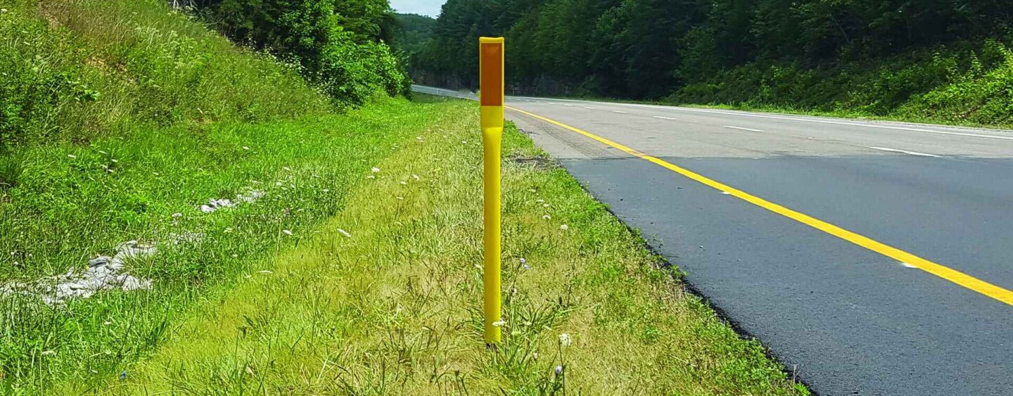 Shur-Flex® HD Tubular Markers for Roadside Applications