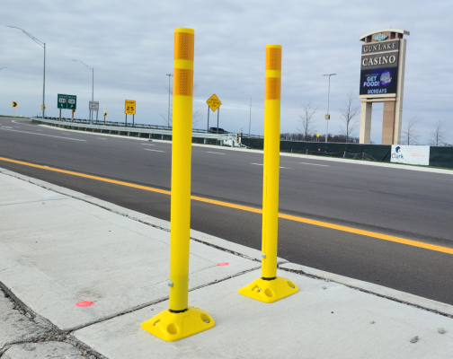 Shur-Flex® SD Tubular Markers for Roadway Applications